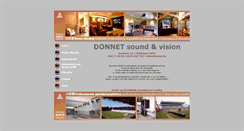 Desktop Screenshot of donnet.be