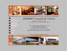 Tablet Screenshot of donnet.be